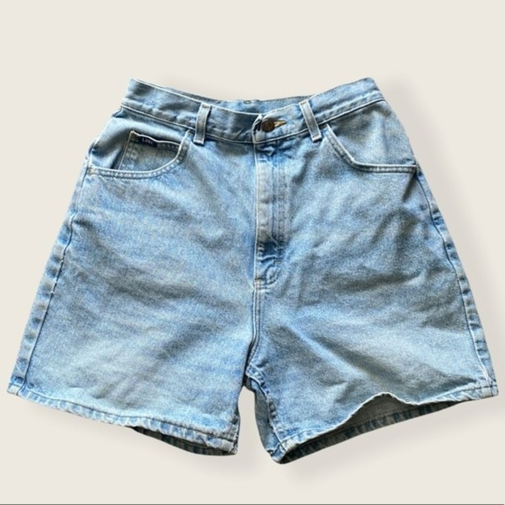 Vintage Lee Super High Rise Jean Shorts